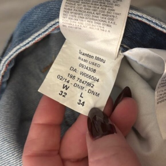 Tommy Hilfiger Mens Scanton Straight Leg Jeans - 32x34 - Picture 8 of 8